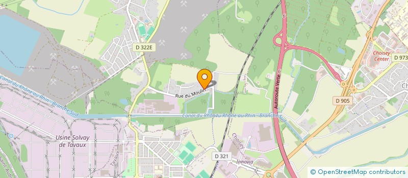 localisation de l'entreprise MONSIEUR EDOUARD KLEIN  DAMPARIS