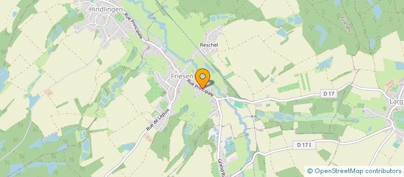 localisation de l'entreprise MONSIEUR EDOUARD KOHLER  FRIESEN