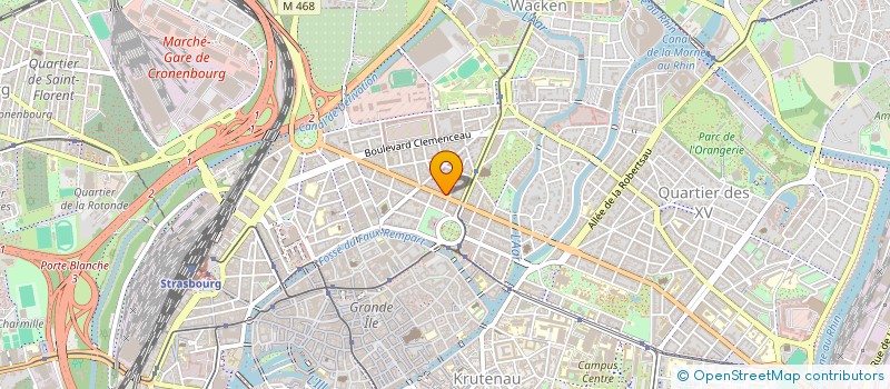 localisation de l'entreprise MONSIEUR EDOUARD KRAJEWSKI à STRASBOURG