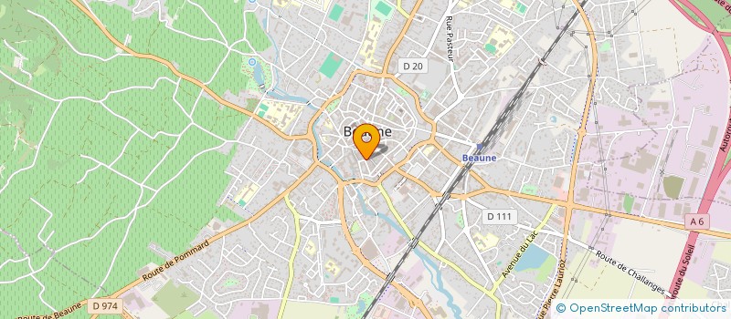 localisation de l'entreprise MONSIEUR EDOUARD LAMOUR à BEAUNE
