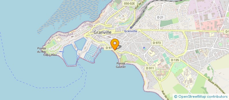 localisation de l'entreprise MONSIEUR EDOUARD LAPIE à GRANVILLE