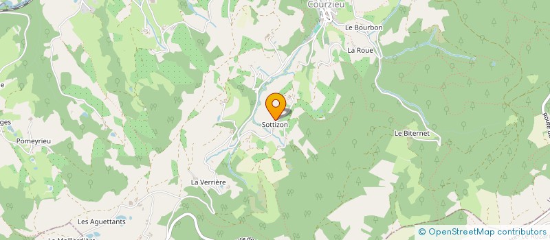 localisation de l'entreprise MONSIEUR EDOUARD LARDELLIER  COURZIEU