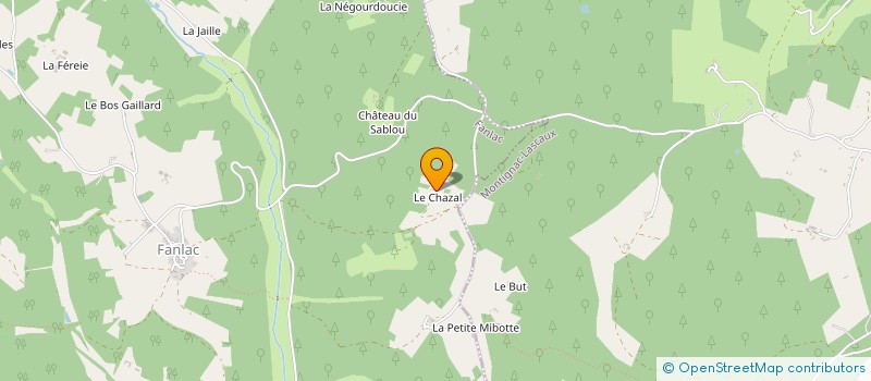 localisation de l'entreprise MONSIEUR EDOUARD LAROCHE  FANLAC