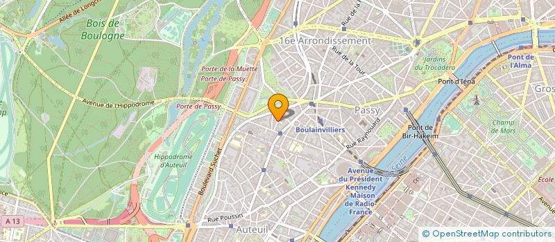 localisation de l'entreprise MONSIEUR EDOUARD LAROCHE  PARIS