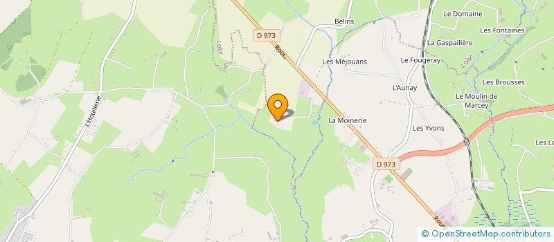 localisation de l'entreprise MONSIEUR EDOUARD LE BOUX  DRAGEY-RONTHON