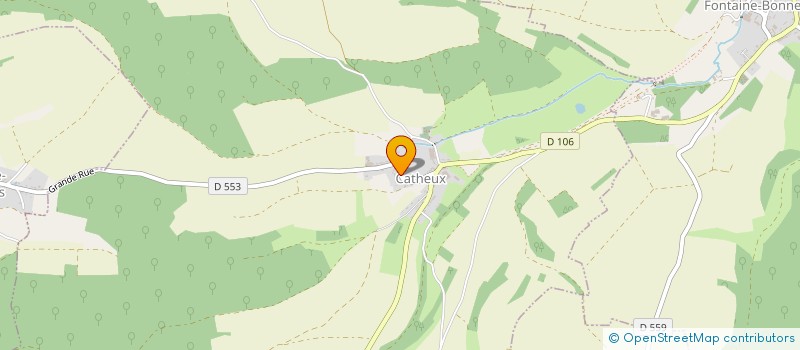 localisation de l'entreprise MONSIEUR EDOUARD LE CARON DE CHOCQUEUSE  CHOQUEUSE-LES-BENARDS