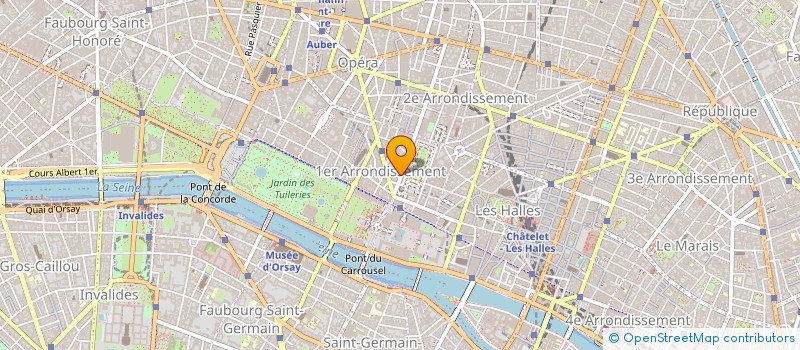 localisation de l'entreprise MONSIEUR EDOUARD LE GALL  PARIS