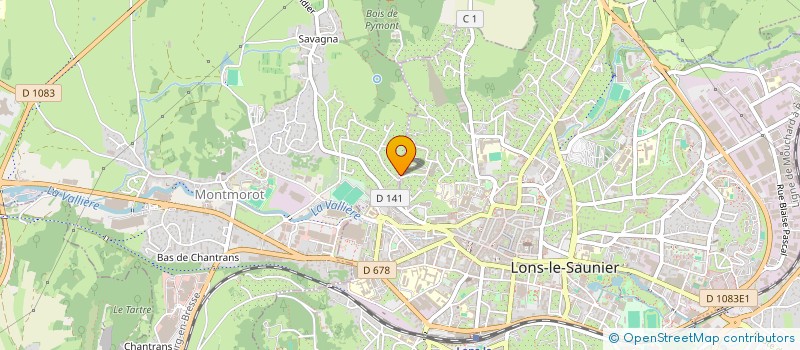 localisation de l'entreprise MONSIEUR EDOUARD LE GARREC  LONS-LE-SAUNIER