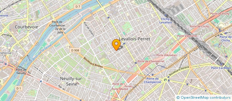 localisation de l'entreprise MONSIEUR EDOUARD LEBIGRE à LEVALLOIS PERRET