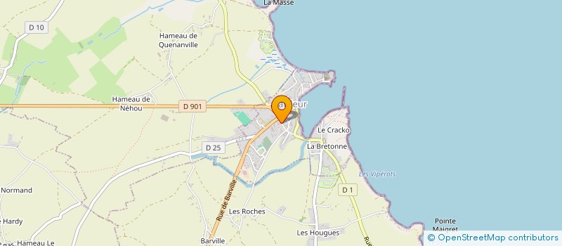 localisation de l'entreprise MONSIEUR EDOUARD LECONTE  GATTEVILLE-LE-PHARE