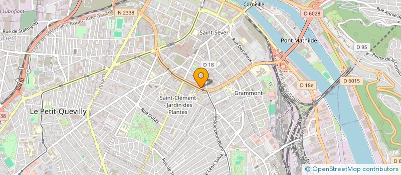 localisation de l'entreprise MONSIEUR EDOUARD LEFORT  ROUEN