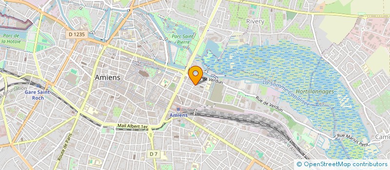 localisation de l'entreprise MONSIEUR EDOUARD LEGRAND  AMIENS