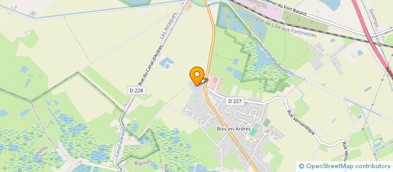 localisation de l'entreprise MONSIEUR EDOUARD LELIEUR  ARDRES