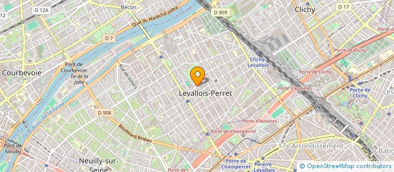 localisation de l'entreprise MONSIEUR EDOUARD LEMAIRE à LEVALLOIS-PERRET