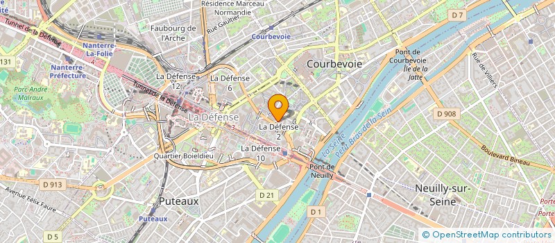 localisation de l'entreprise MONSIEUR EDOUARD LEMOALLE à COURBEVOIE
