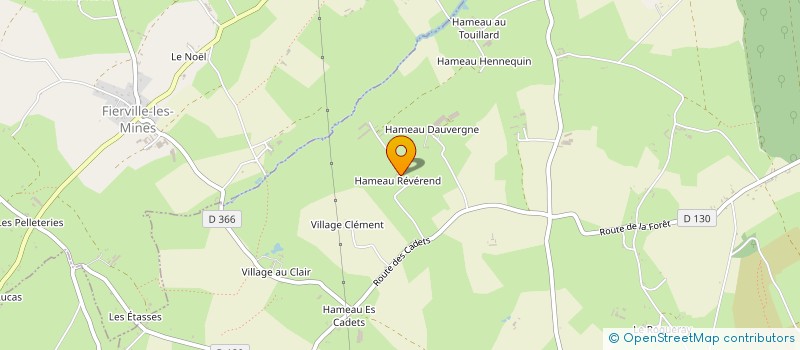 localisation de l'entreprise MONSIEUR EDOUARD LEVAST  CARENTOIR