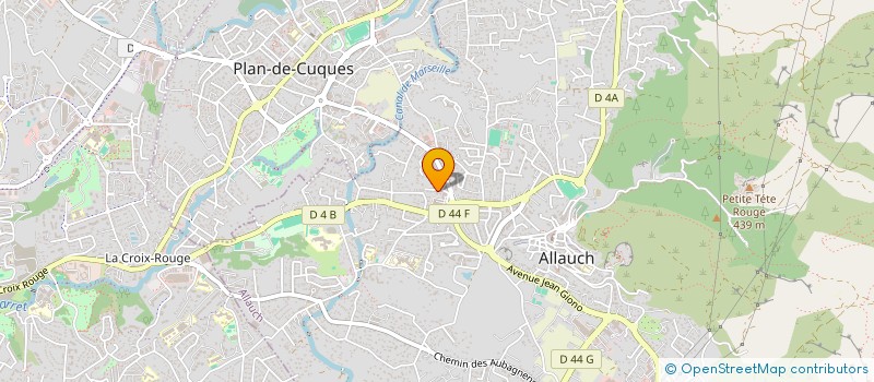 localisation de l'entreprise MONSIEUR EDOUARD LEVINE à ALLAUCH