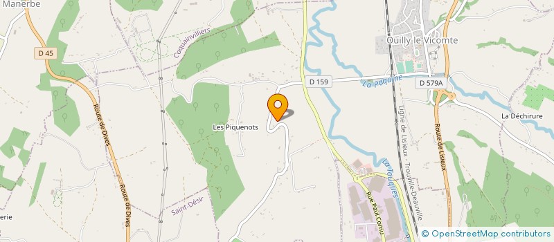 localisation de l'entreprise MONSIEUR EDOUARD LEVY  OUILLY-LE-VICOMTE