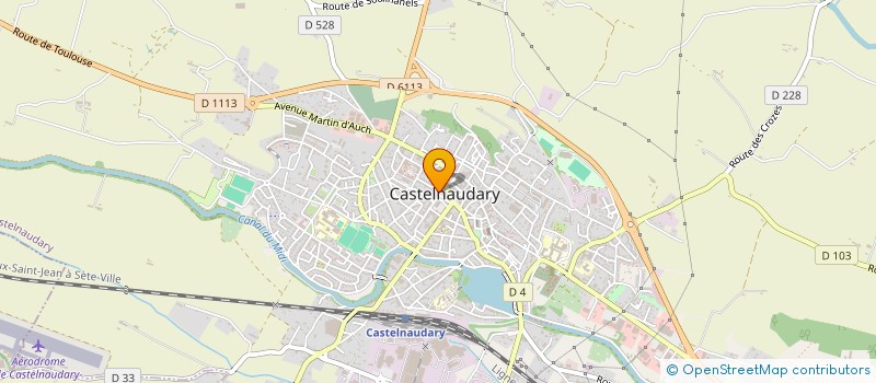 localisation de l'entreprise MONSIEUR EDOUARD LIEBRICH  CASTELNAUDARY