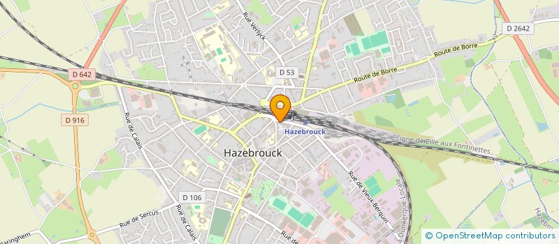localisation de l'entreprise MONSIEUR EDOUARD LIONET à HAZEBROUCK