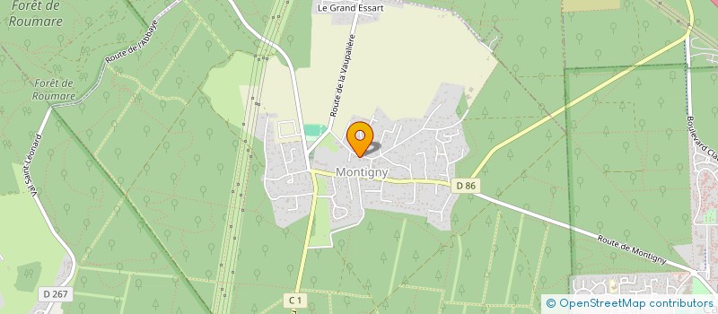 localisation de l'entreprise MONSIEUR EDOUARD LORAIN  MONTIGNY