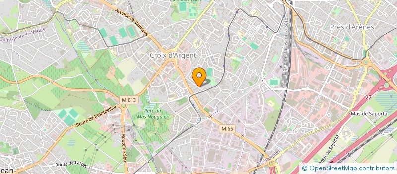 localisation de l'entreprise MONSIEUR EDOUARD LORENZO à MONTPELLIER