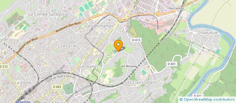 localisation de l'entreprise MONSIEUR EDOUARD LORIOD à BESANCON