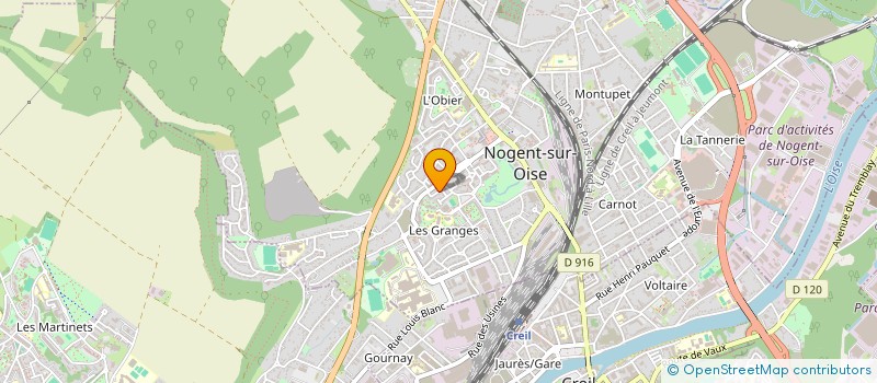 localisation de l'entreprise MONSIEUR EDOUARD LOUIS LEOPOLD à NOGENT-SUR-OISE