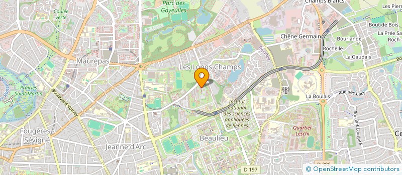 localisation de l'entreprise MONSIEUR EDOUARD MACAREZ  RENNES