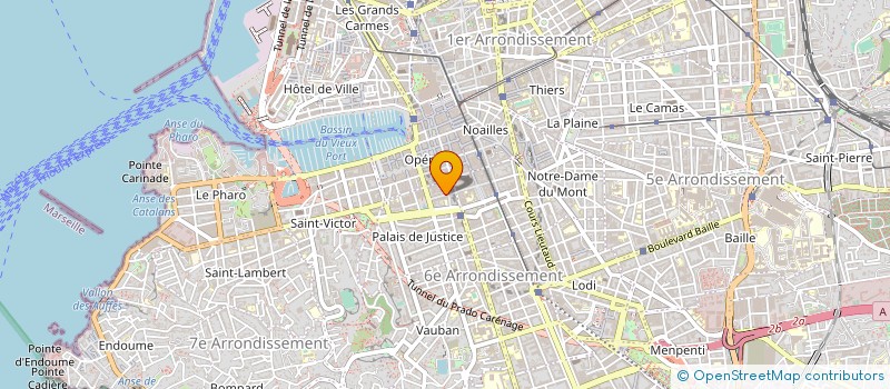 localisation de l'entreprise MONSIEUR EDOUARD MAGNAN à MARSEILLE