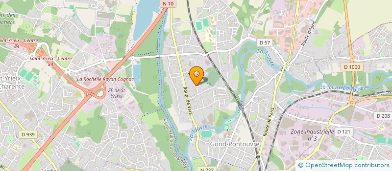 localisation de l'entreprise MONSIEUR EDOUARD MARCON  GOND-PONTOUVRE