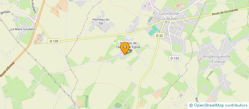 localisation de l'entreprise MONSIEUR EDOUARD MARTIN à GONNEVILLE-LA-MALLET