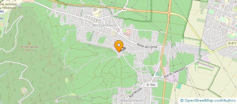 localisation de l'entreprise MONSIEUR EDOUARD MARTIN  WINTZENHEIM
