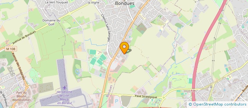 localisation de l'entreprise MONSIEUR EDOUARD MARTIN  BONDUES