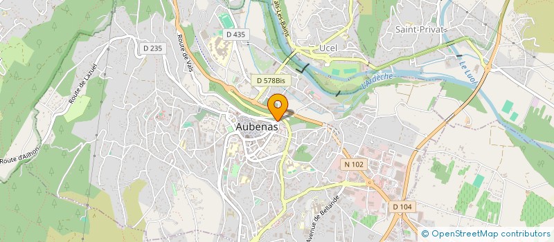 localisation de l'entreprise MONSIEUR EDOUARD MASSET  UCEL