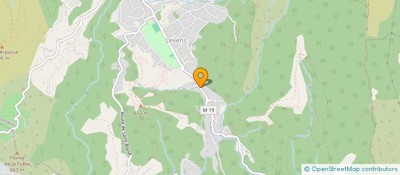 localisation de l'entreprise MONSIEUR EDOUARD MASSIERA  LEVENS