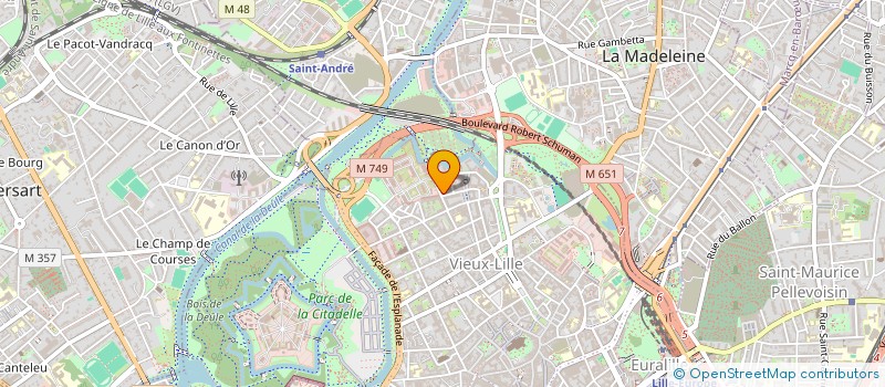 localisation de l'entreprise MONSIEUR EDOUARD MASUREL à LILLE