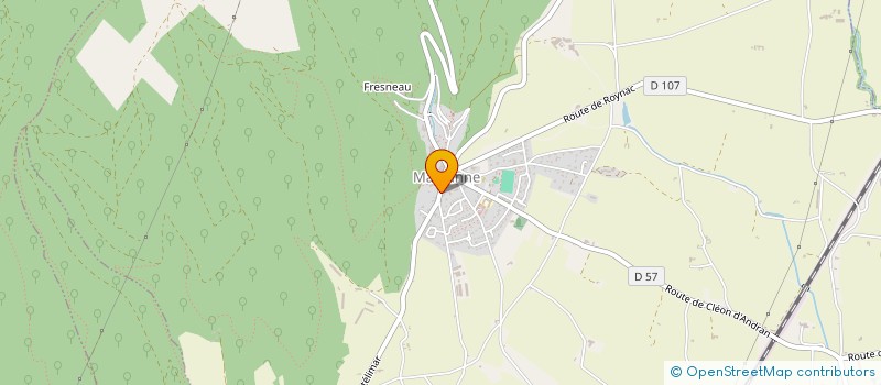 localisation de l'entreprise MONSIEUR EDOUARD MAZARE à MARSANNE