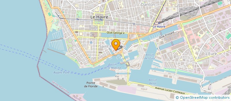 localisation de l'entreprise MONSIEUR EDOUARD MENAGER  LE HAVRE