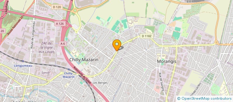 localisation de l'entreprise MONSIEUR EDOUARD MENDES à CHILLY-MAZARIN