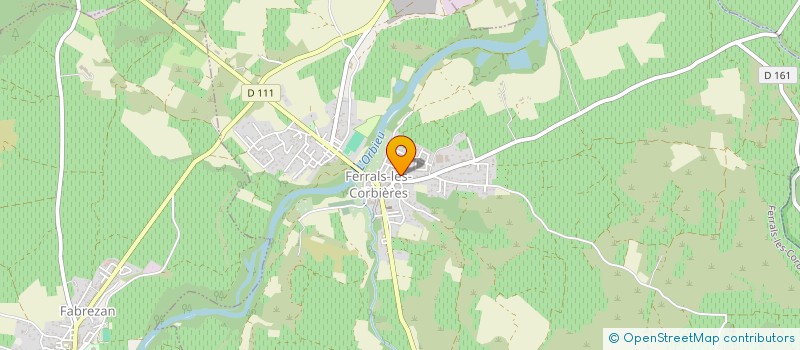 localisation de l'entreprise MONSIEUR EDOUARD MENNESSON  FERRALS LES CORBIERES