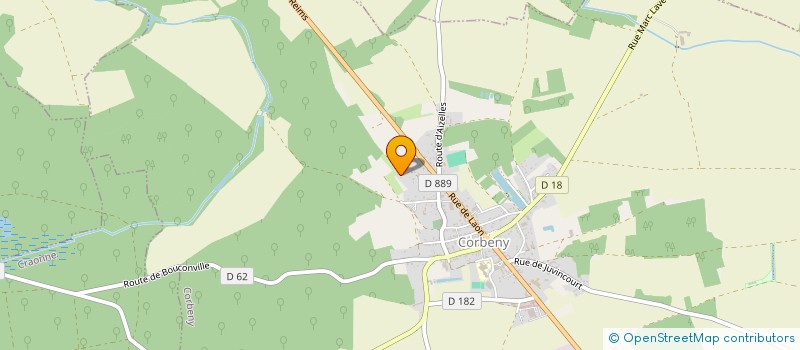 localisation de l'entreprise MONSIEUR EDOUARD MERLO  MAUREGNY-EN-HAYE