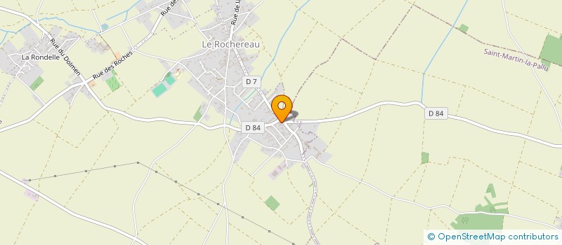 localisation de l'entreprise MONSIEUR EDOUARD METAYER  CHAMPIGNY EN ROCHEREAU