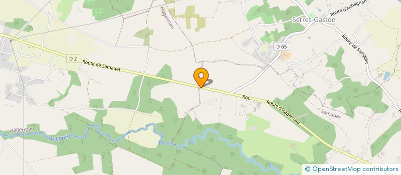 localisation de l'entreprise MONSIEUR EDOUARD MICHEA  SAMADET