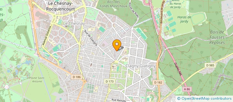 localisation de l'entreprise MONSIEUR EDOUARD MICHUT à VERSAILLES