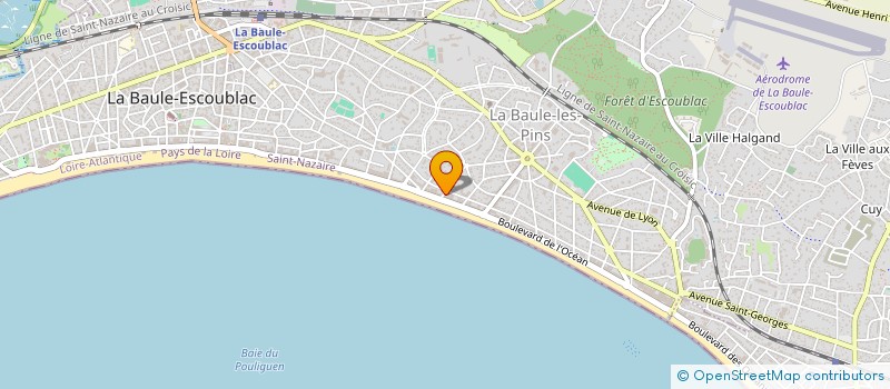 localisation de l'entreprise MONSIEUR EDOUARD MORE à LA BAULE-ESCOUBLAC