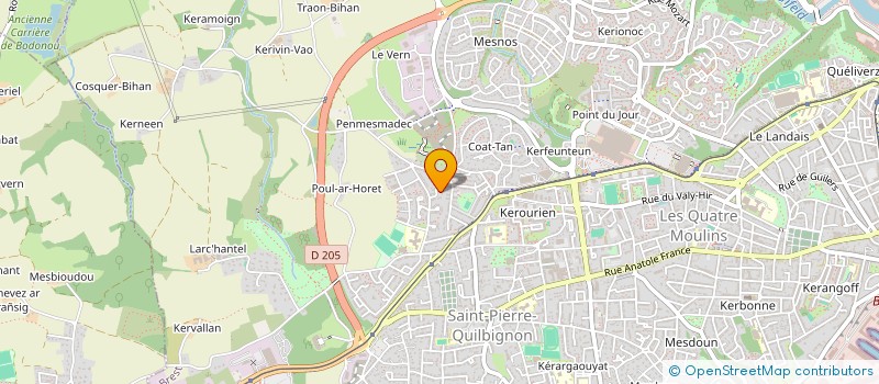 localisation de l'entreprise MONSIEUR EDOUARD MOUSSA KALA à BREST