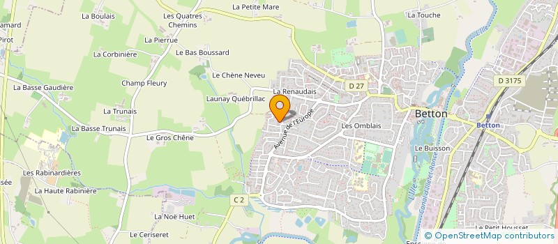 localisation de l'entreprise MONSIEUR EDOUARD NAAMI à BETTON