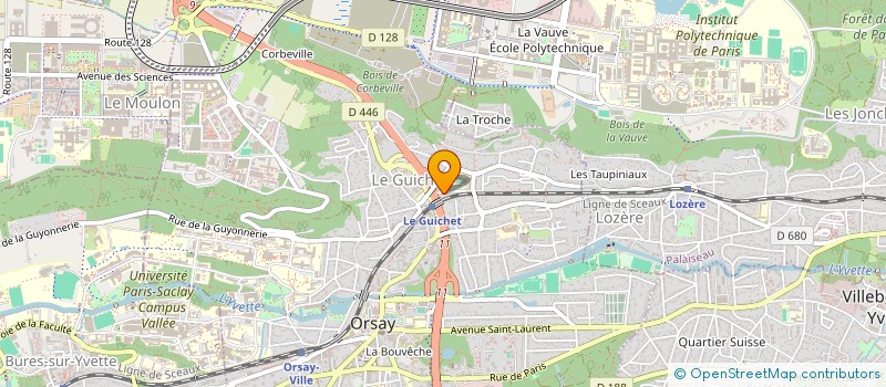localisation de l'entreprise MONSIEUR EDOUARD NAKATANI à ORSAY