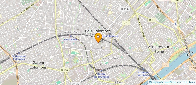 localisation de l'entreprise MONSIEUR EDOUARD NGUYEN à BOIS-COLOMBES